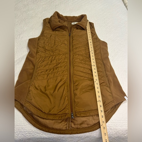 Men’s LIV Outdoors Tan Zip Up Vest. Size XXL - Picture 7 of 8